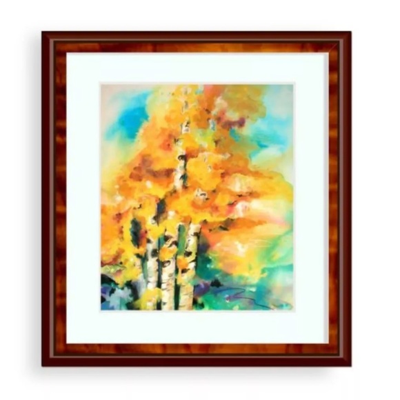XXL OOAK Aspen Trees - Original painting by Kathy Morton Stanion - Picture 6 of 7